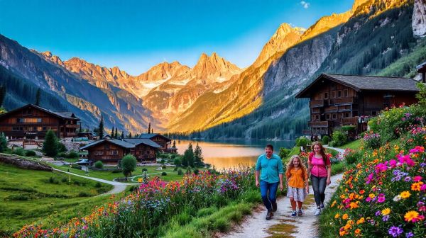 Top destinations estivales en montagne pour les familles